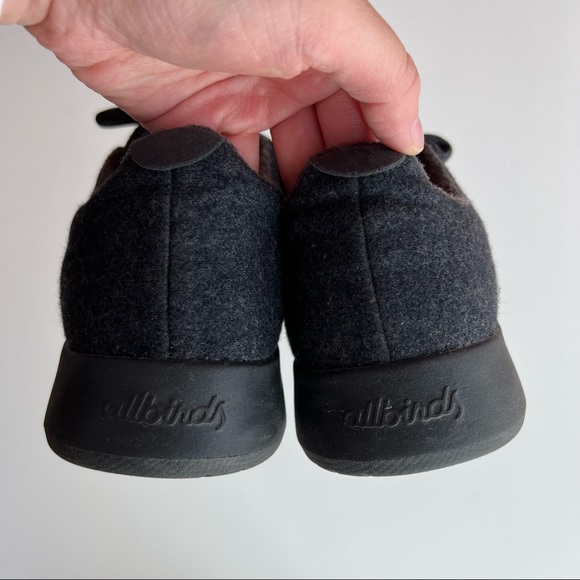Allbirds Mens’s Wool Runners - Natural Black - Picture 10 of 13
